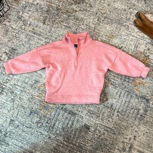 Girls Quarter Zip Hoodie